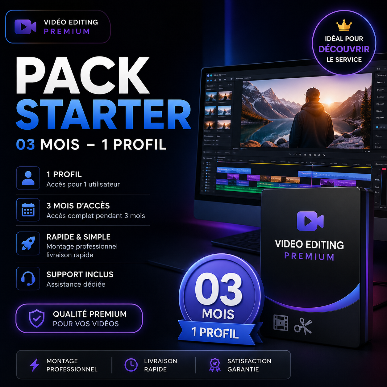 🥉 1. PACK STARTER