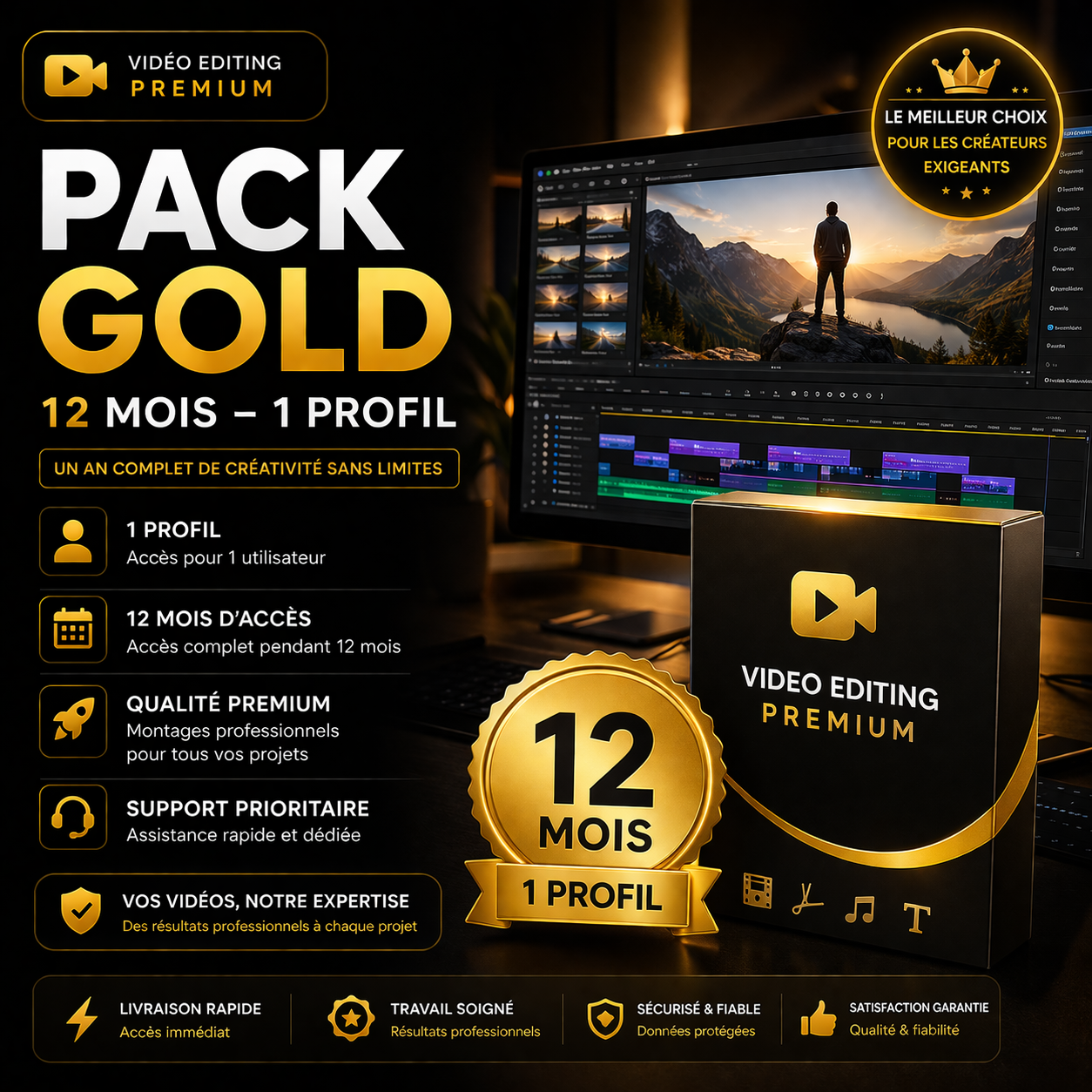 🥇 3. PACK GOLD